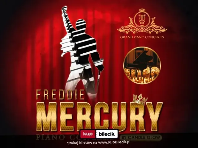 Freddie Mercury – koncert fortepianowy przy świecach