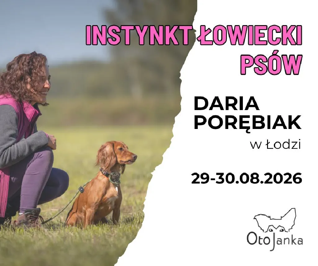 Warsztaty z Darią Porębiak – praca z psem