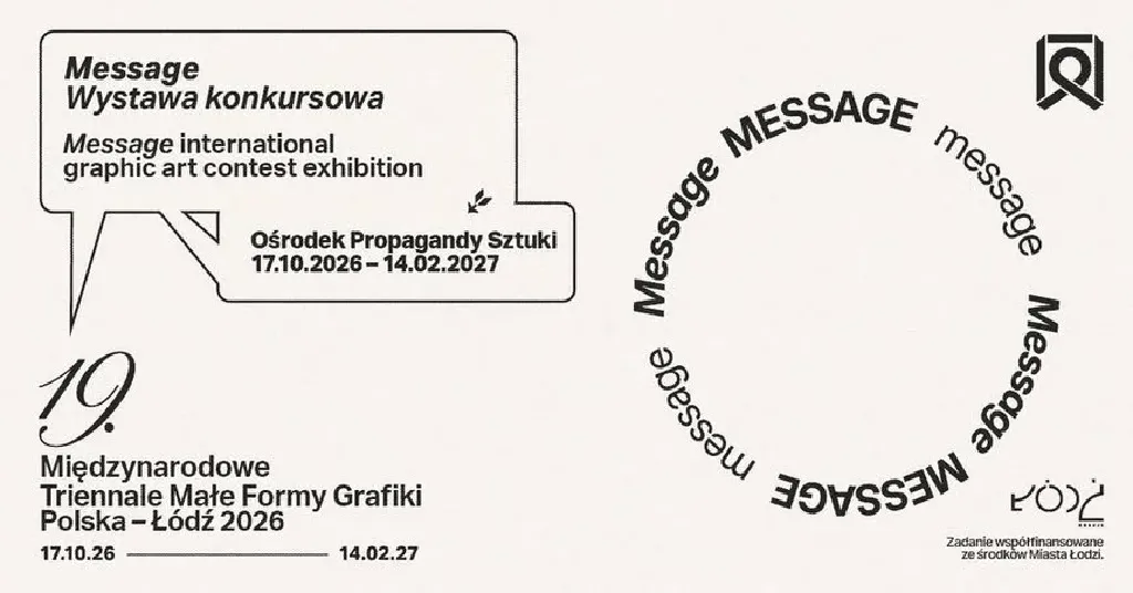 MESSAGE – wernisaż wystawy konkursowej w Ośrodku Propagandy Sztuki