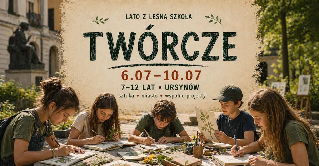 Twórcze Przygody Wataszki – wakacyjne zajęcia dla dzieci