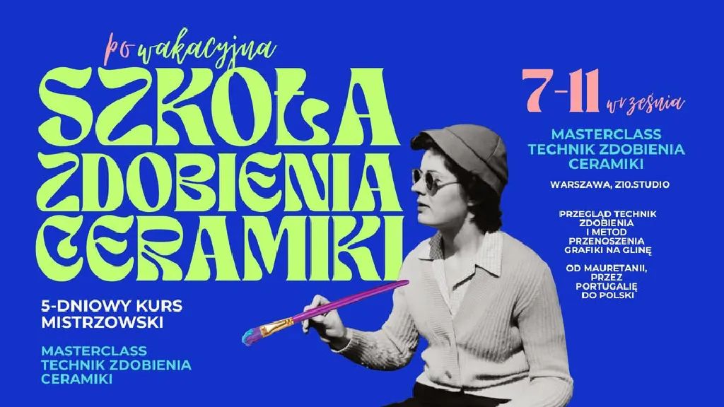 Szkoła Zdobienia Ceramiki – masterclass