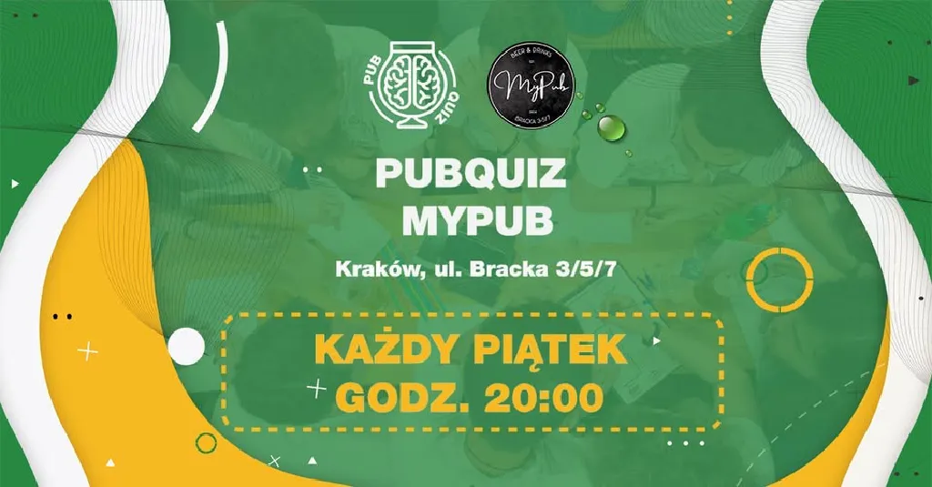 PubQuiz w MyPub – drużynowy quiz z nagrodami