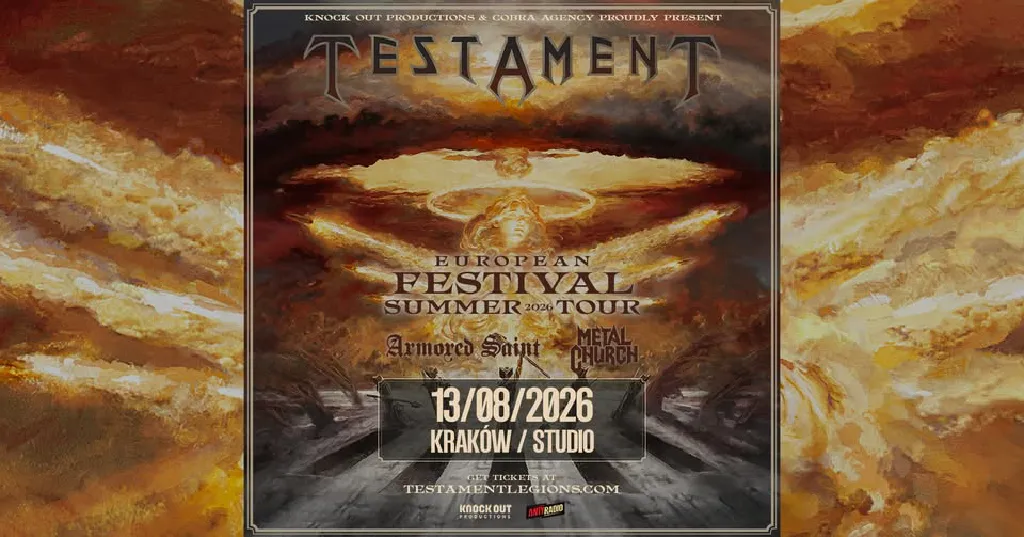 Testament, Armored Saint, Metal Church – koncert