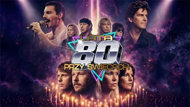 Lata 80-te przy świecach