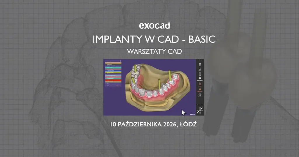 Exocad – implanty w CAD (BASIC)