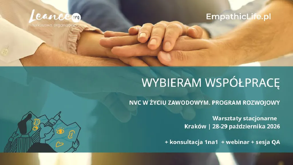 Wybieram współpracę – program NVC w życiu zawodowym