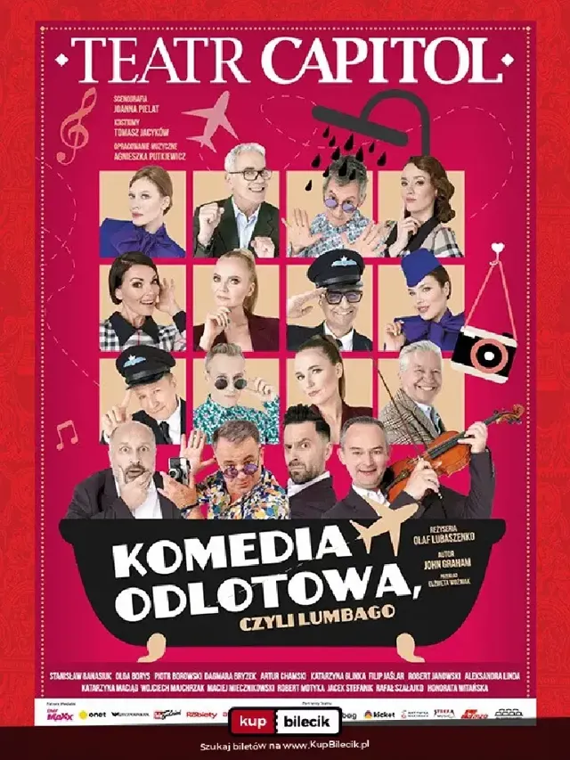 Komedia odlotowa, czyli lumbago – spektakl