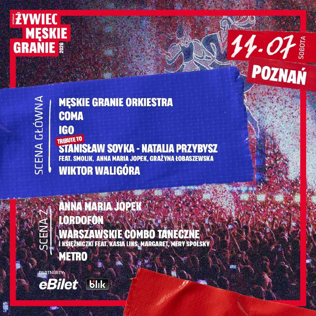 Męskie Granie 2026 – Kraków