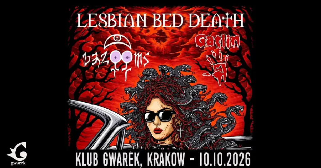 Lesbian Bed Death, Bazooms, Gatlin – koncert