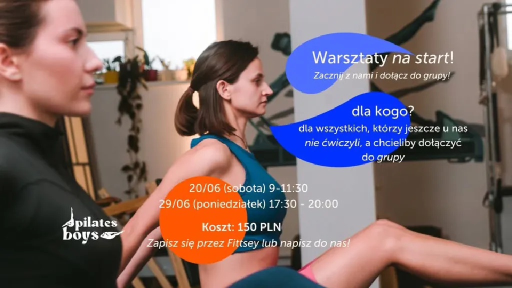 Warsztaty Pilates Boys