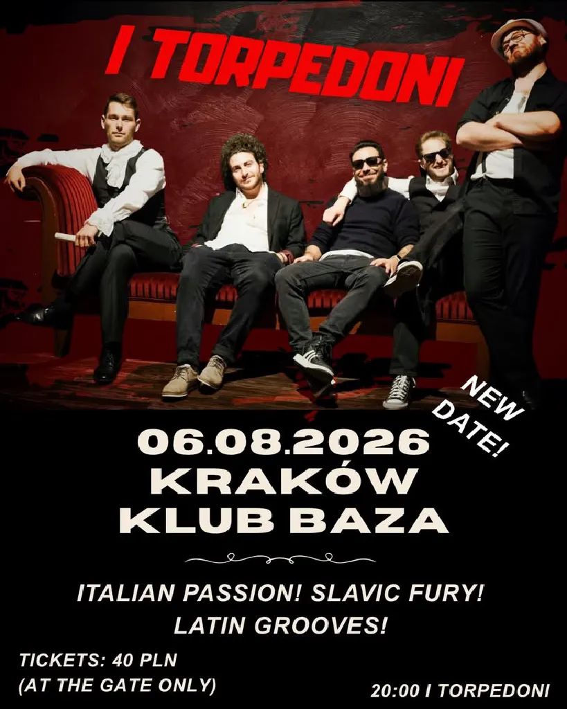 I Torpedoni: Italian Passion & Slavic Fury – koncert