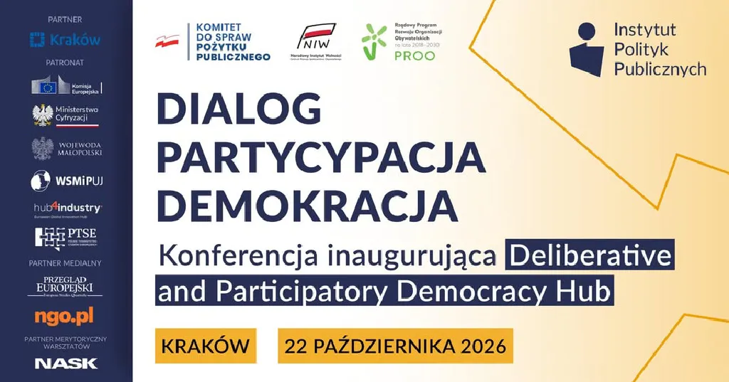 Dialog. Partycypacja. Demokracja. – konferencja o przyszłości demokracji
