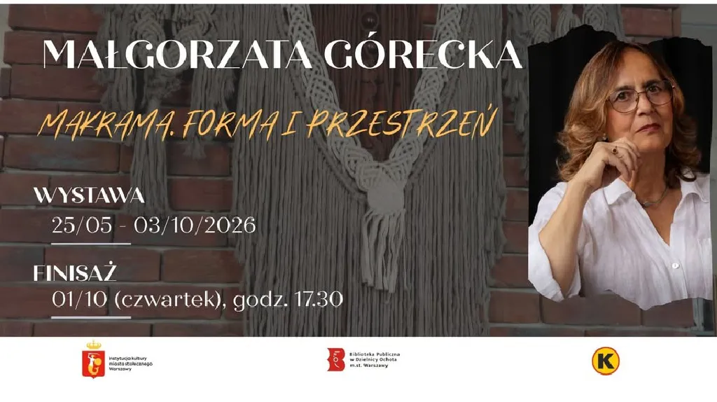 Makrama. Forma i przestrzeń – wystawa Małgorzaty Góreckiej