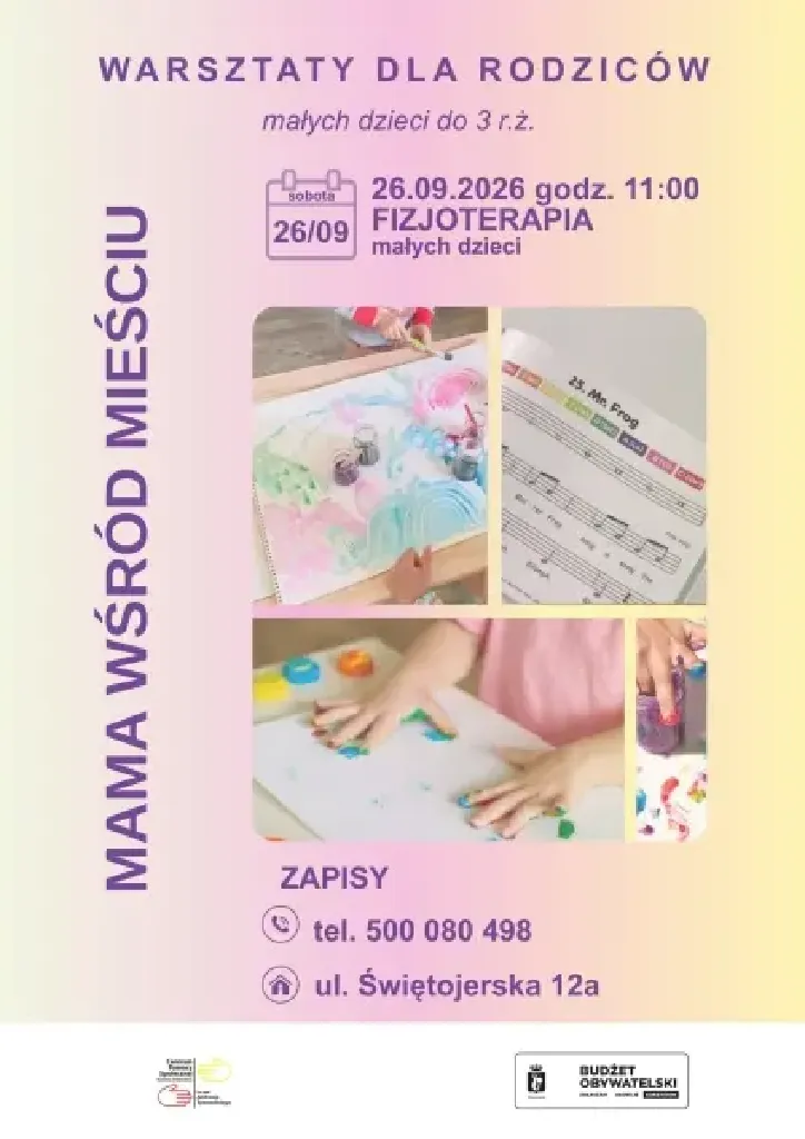 Fizjoterapia małych dzieci – warsztaty