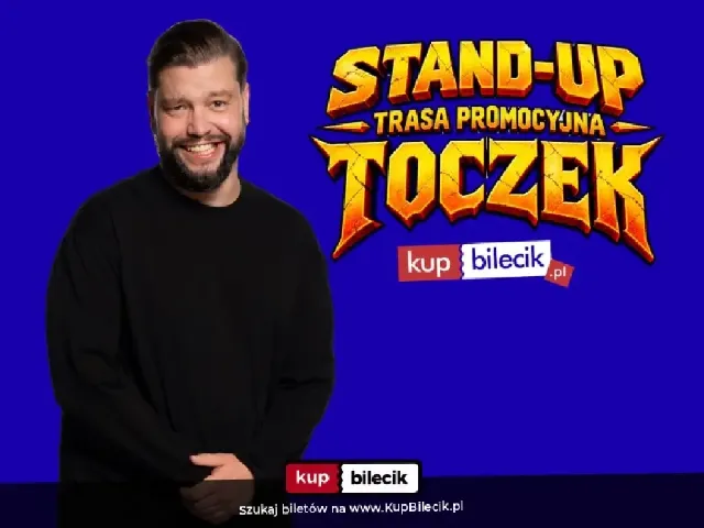 Bartek Toczek – stand-up w trasie promocyjnej