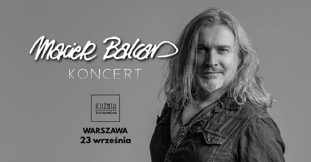 Maciek Balcar – koncert