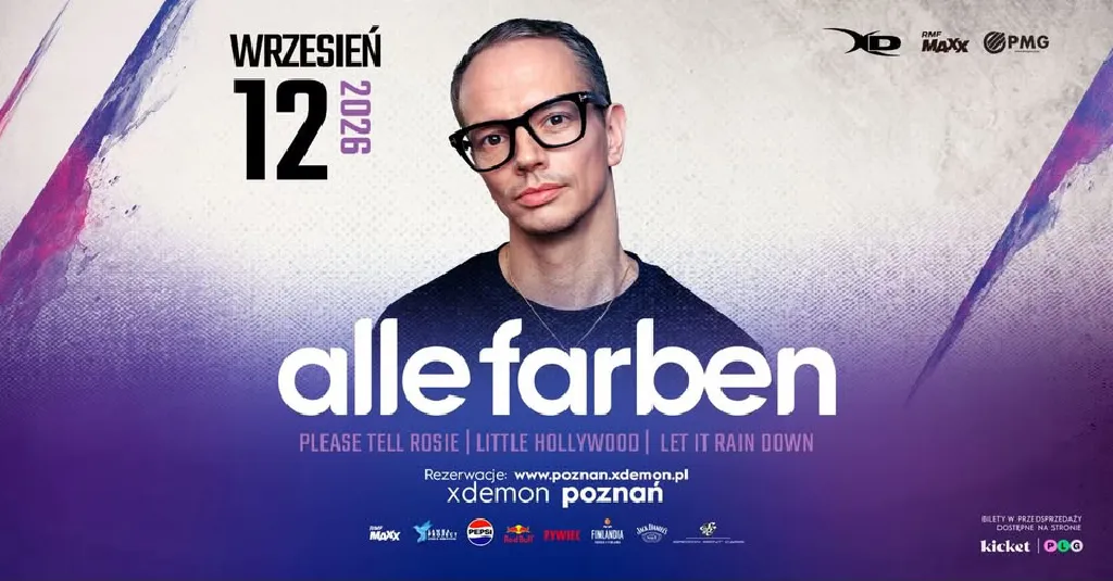 Alle Farben – występ w X-Demon Poznań