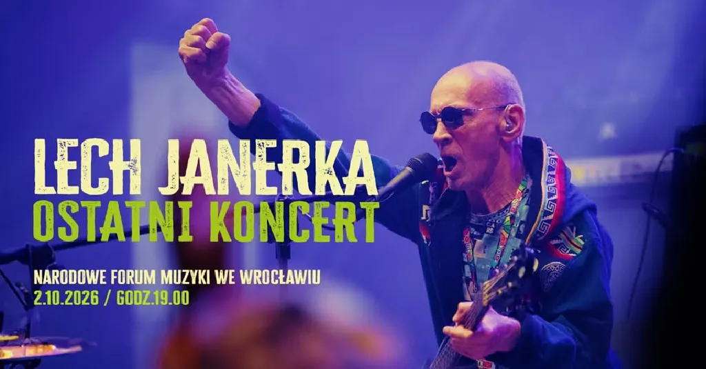 Lech Janerka – ostatni koncert we Wrocławiu