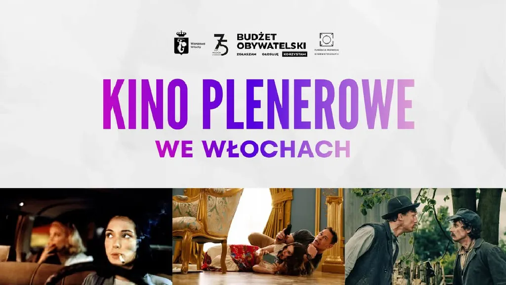 Kino letnie w dzielnicy Włochy