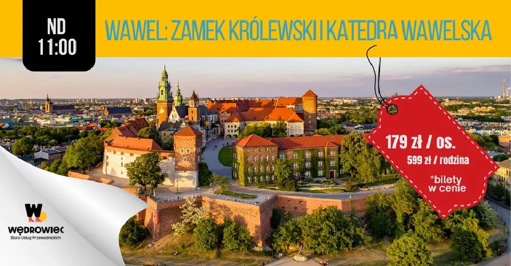 Wawel – zwiedzanie z przewodnikiem