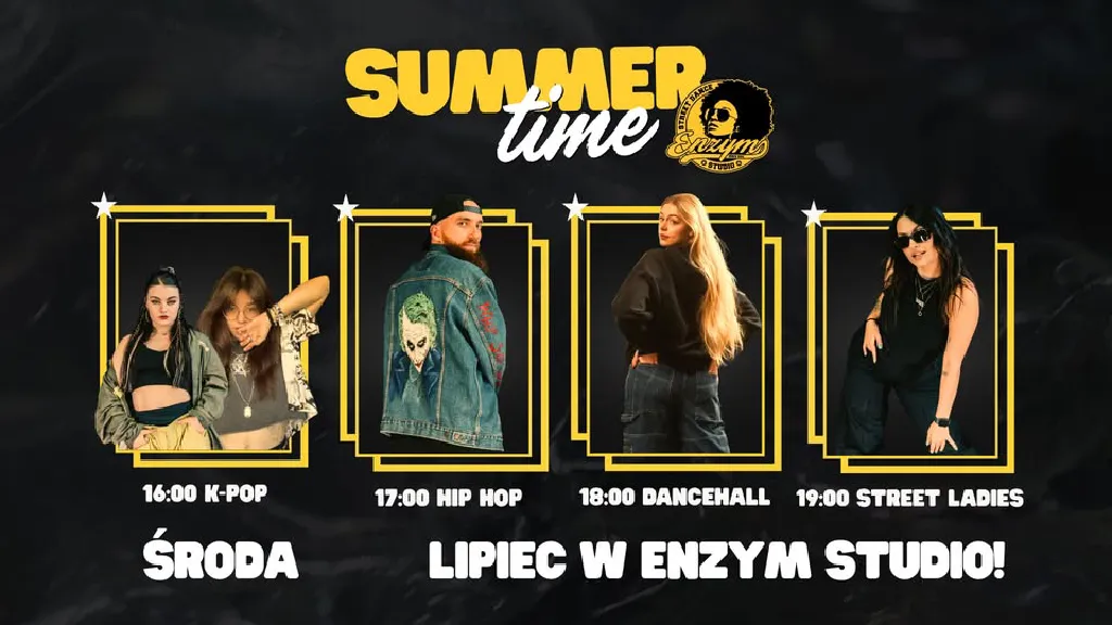 Wakacyjne zajęcia taneczne w Enzym Studio