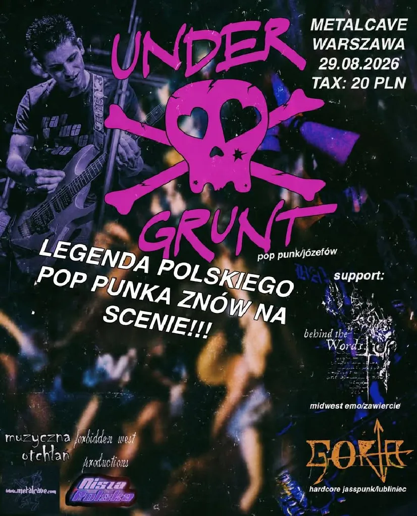 basement summer – koncert Undegrunt, behind the Words. i Goria