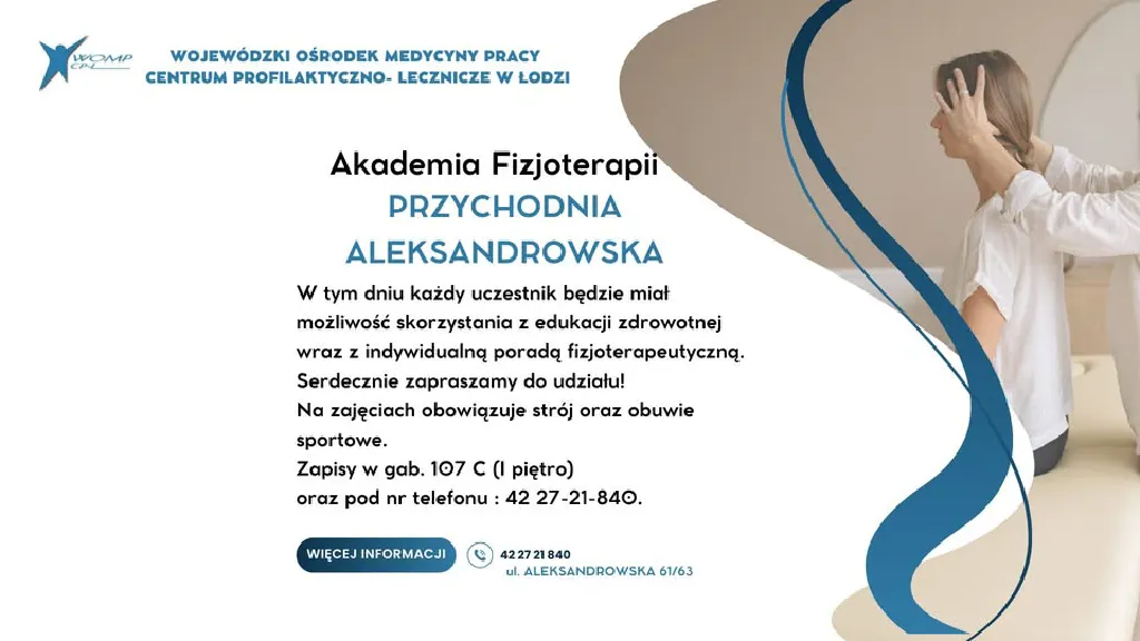 Akademia Fizjoterapii – profilaktyka bólów stawów biodrowych
