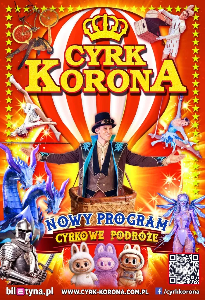 Cyrk Korona – spektakl 2026