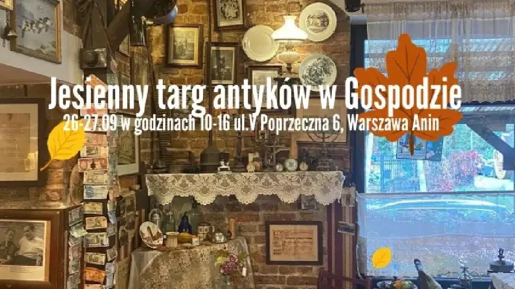 Jesienny targ vintage w Gospodzie do Syta