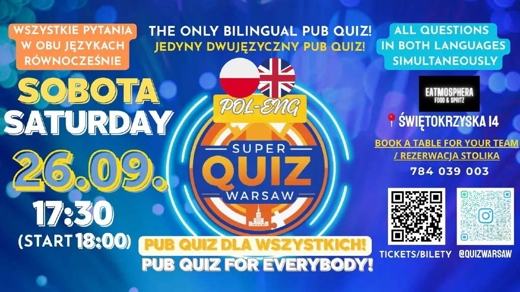 POL-ENG Super Quiz Warsaw vol. 8